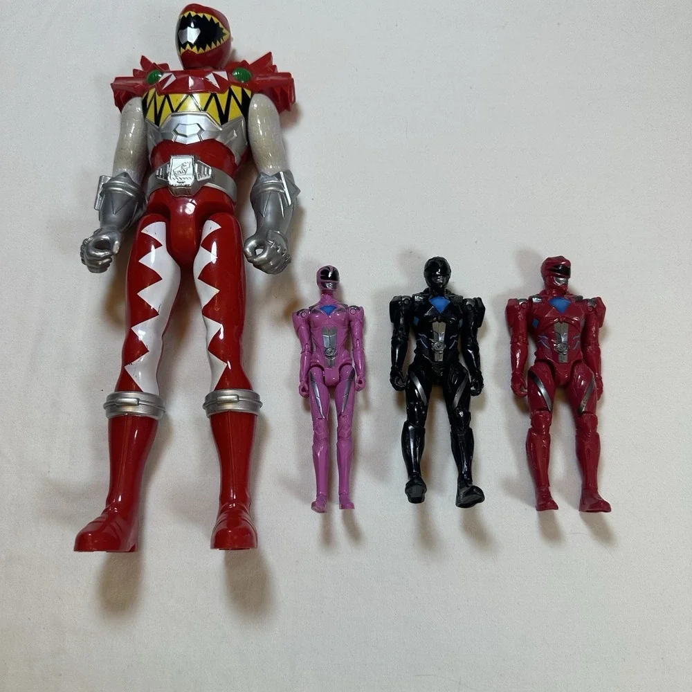 Power Rangers Dino Charge Red Power Ranger Action Figure Toy 12